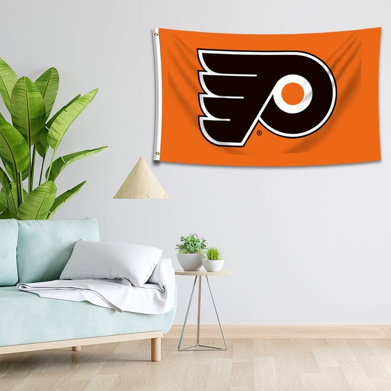 LCFHOME Philadelphia Flag Flyers banner Wall Hanging Flags with Reinforced