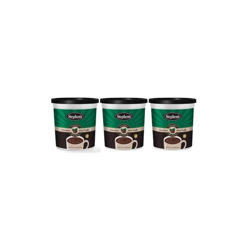 Stephen's Gourmet Hot Cocoa (Pack of 3, Mint Truffle)
