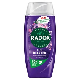 Radox Mineral Therapy Shower Gel Blended with Minerals, and Mood Boosting Scents for Refreshing and Relaxing Shower Experience Bulk Buy (225ml, Pack of 12, Peppermint and Key Lime)