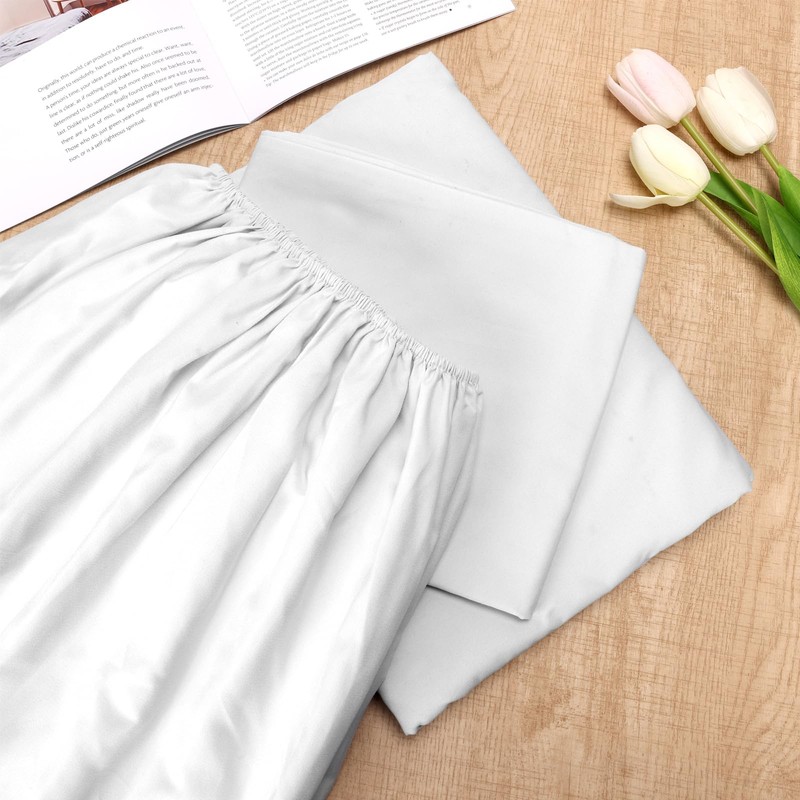 2 Pack Bariatric Hospital Bed Sheets - 42x80x12 Inch Deep