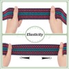 BENECREAT Woven Rubber Elastic Band Width Approx. 2.9 inches (50
