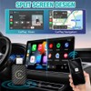 Mineup CarPlay Wireless Adapter, 2-in-1 Wireless Android Car & Carplay