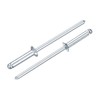 sourcing map 100Pcs 1/8"x1/2" Countersunk Head Blind Rivets, Zinc-Plated Carbon