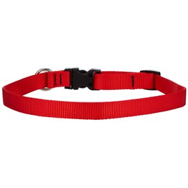 LupinePet 3/4 Inch Adjustable Dog Collar for Small to Large Dogs