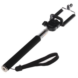 Z07-1 Rotation Adjustable Handheld Selfie Monopod for Camera/Cellphone (Black)