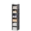 YOUDENOVA Hanging Closet Organizers and Storage, 6-Shelf Closet Hanging Storage