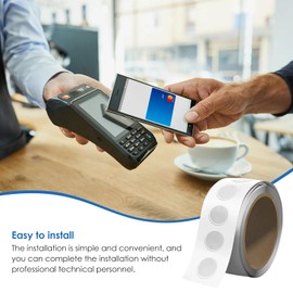 Near Field Communication Tags,Smart Programmable Electronic Chip | Cell Phone Accessories for Fridge Refrigerator Anti Counterfeiting Name Tagging