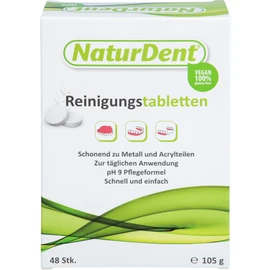 NATURDENT Cleaning Tablets Pack of 48