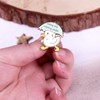 Using My Coping Skills Enamel Pin Cartoon Duck Using A