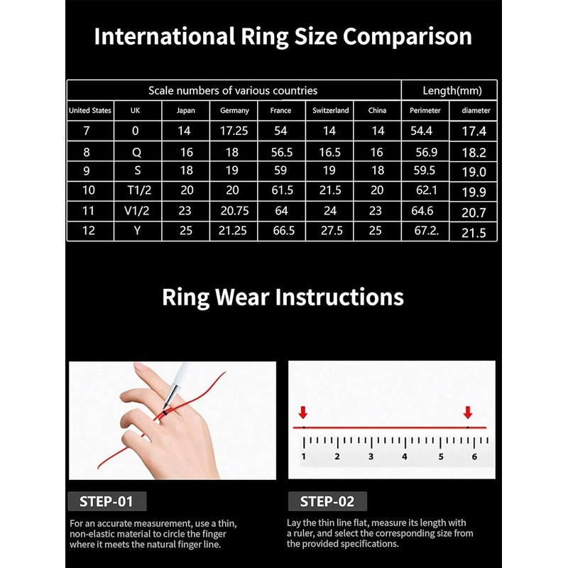 Smart Ring for Men Women - LED Display Tiktok Scroll