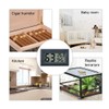 Rojuna 10-Pack Mini Thermometer Hygrometer, Small Digital Electronic Temperature Humidity