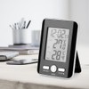 BALDR LCD Digital Thermometer Clock Indoor Outdoor Temp Display with