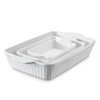 DOWAN Casserole Dishes for Oven, Baking Dishes Set, Ceramic Bakeware