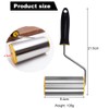 LdawyDE Rolling Pin, Small Stainless Steel, Rolling Pin, Handmade Rolling