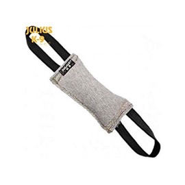 Julius-K9 18430-7 Cotton/Nylon Outside Sewn Tug with Two Handles, 30 x 7 cm