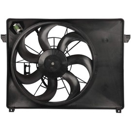 Automotive Electric Cooling Fan 2007-2011 for Rondo 2.7L 2007-2011 for Rondo 2.4L AZHZ 621-235 Driver Side/LH Universal Slim Fan Push Pull Electric Engine Cooling Assembly 12V Mount Kit