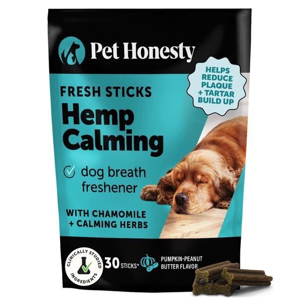 Pet Honesty Calming Fresh Sticks for Dogs – Dental Chews