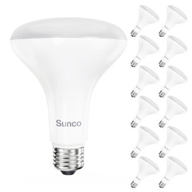 Sunco 12 Pack BR30 LED Bulb, Recessed Can Light Bulbs, Indoor Flood Lighting, 1600 LM, 16W (100W Equivalent) 2700K Soft White, E26 Medium Base, Dimmable UL