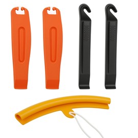 KRYMXAR Set of 5 Bicycle Tyre Levers, Road Bike, Bicycle Tyre Change Tool, Professional Bicycle Tyre Levers for Mountain Bike and Road Bike, Bicycle Repair Set