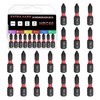 sourcing map 20pcs PH1 Phillips Screwdriver Bit 1/4" Hex Shank