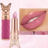3pcs Petal Color-changing Lip Balm, Long-lasting, Moisturizing, Not Easily Fading,