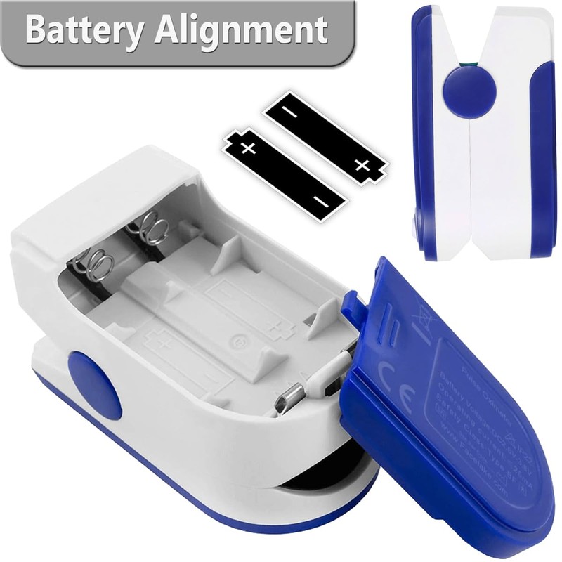 UPGRADE Pulse Oximeter - Oxygen Monitor Finger for Adults and