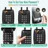 HUANLANG Lock Box for House Key,Key Lock Box for Door