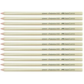 Faber Castell Perfection 7056 12x Eraser Pencils for Lead and Coloured Pencils