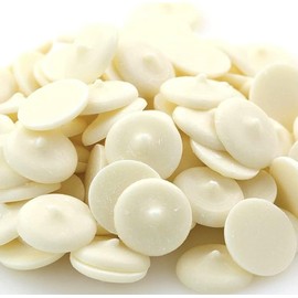 KIDU Merckens Chocolate Melting Wafers 16 Ounces Bulk Perfect For Dipping, Deserts, Baking And More - 1 Pound (White New)