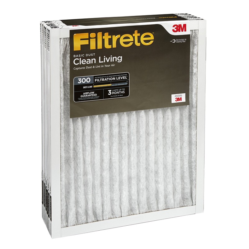 Filtrete Clean Living Basic Dust Filter, MPR 300, 16 x