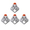 Cryfokt 4 Pcs Corner Clamp, Stainless Steel 90 Degree Right