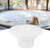 G2in Male Thread Plastic Swimming Pool Drainer Floor Drain Outlet