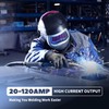 Portable Electric Welding Machine, Handheld Welder Machine, 20-120Amp Output Portable