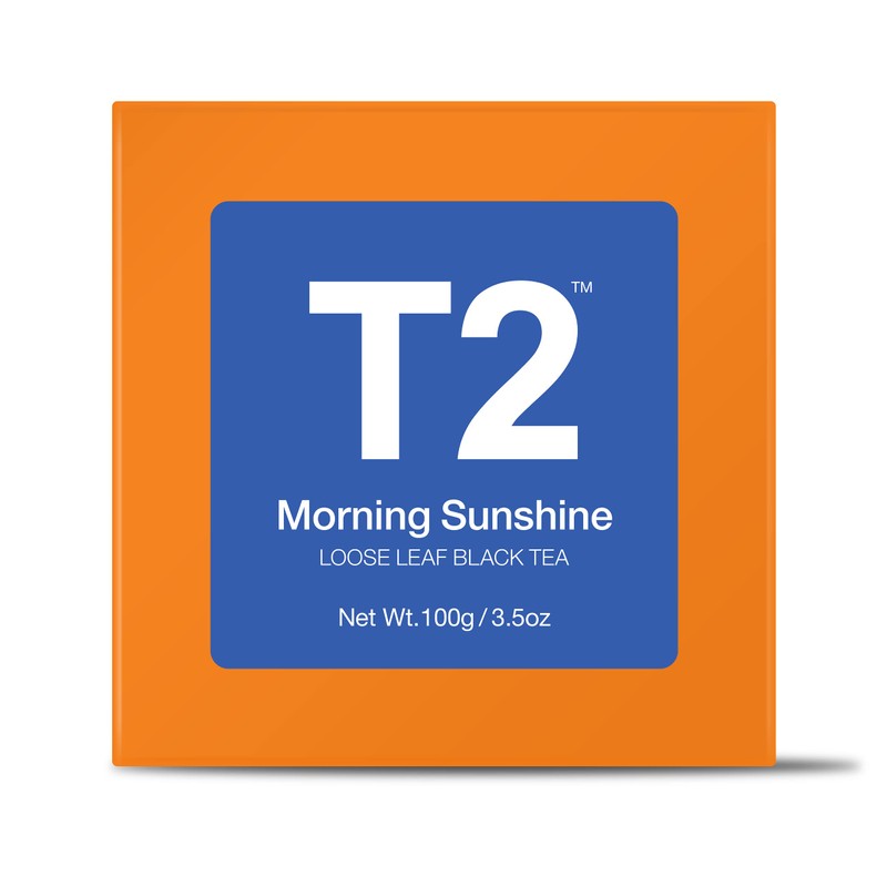 T2 Tea Morning Sunshine Black Tea, Loose Leaf Black Tea