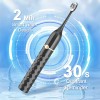 Seapeoa Sonic Electric Toothbrush Equipped with 10 Brush Heads and