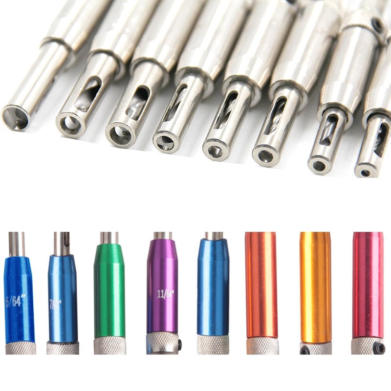 8 Pcs Hinge Drill Bit Set Centring, HSS Self Centering