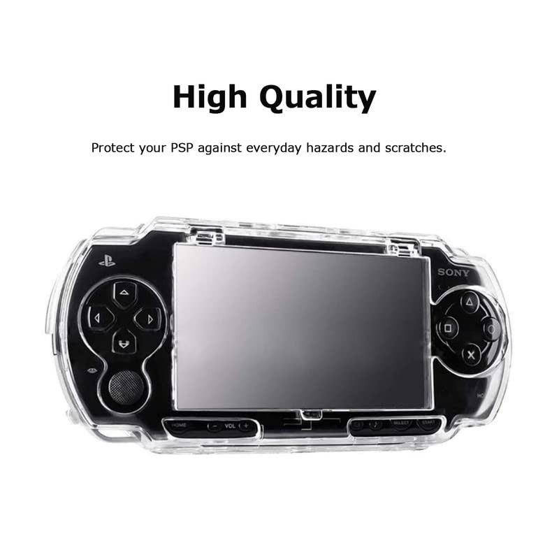 PSP Clear Case - Ultra Clear Crystal Transparent Hard Shell