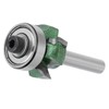 Woodworking Milling Cutter 4 Teeth Trimming Cutter Edge Trimmer Router