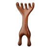 Natural Wood 7-Finger Antler Hair and Scalp Massager | Wood