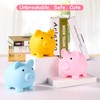PJDRLLC Piggy Bank, Unbreakable Plastic Money Bank, Coin Bank for