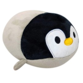 Forest & Twelfth 8” Ocean Animal Puffer, Soft & Puffy Mini Penguin Stuffed Toy, Soft Plush Squishy Marine Animal Toys, Ultra Soft Stuffing, Great Gift Ideas for Kids (Penguin)