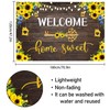 Welcome Home Sweet Backdrop Banner Decor Brown - New Home