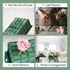 Wisboey Flower Foam Cage for Flower Arrangements Dry and Wet