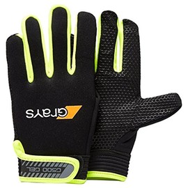 Grays G500 Gel Gloves - Black/Fluo Yellow, Medium