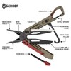 Gerber Stakeout Spark 1070226 Multi-Tool with 10 Functions, Camping Tool