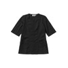 Ed Garments Women's Jewel Neck Housekeeping Tunic, Black, XL