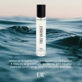 Free Yourself EAU Eau de Parfum – Gardenia, Citrus & White Woods Unisex Fragrance | Clean Citrus Top Notes | & Cruelty-Free | Calming Scent for All | Ethically Made in France, .5 fl oz Travel Size