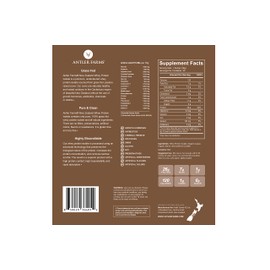 Antler Farms Antler Farms - 100% Grass Fed New Zealand Whey Protein Isolate, Chocolate Flavor, 2 lbs - Pure and Clean, 4 Ingredients, Delicious, Cold Processed