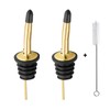2 Pcs Liquor Pour Spouts, Stainless Steel Liquor Bottle Pourers