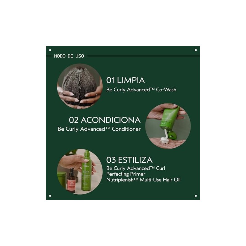 Aveda Be Curly Advanced Co-Wash Acondicionador | Cabellos rizados